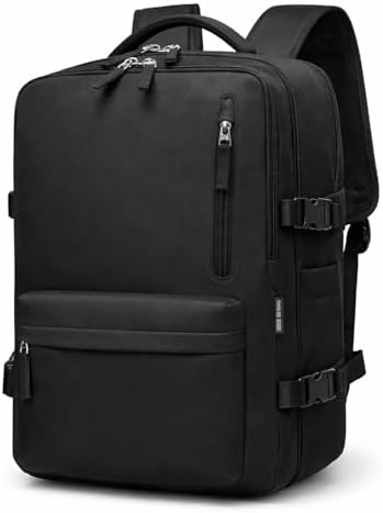 Mochila de Viagem Expansível Masculina Feminina, Aprovada em Aviã...