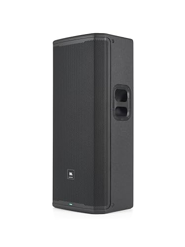 JBL Professional PRX925 Portable Powered Full-Range Speaker. Dual 15”, Two-Way, 2000-Watt Class-D Amplifier, BLE (Bluetooth Low Energy), App Control. Black