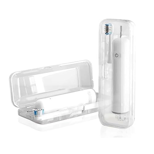 XBERSTAR Elektrische Zahnbürste Reisefall für Laufen Tragbare, klare, transparente Box mit Zubehör