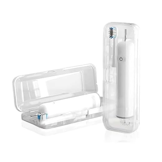 XBERSTAR Elektrische Zahnbürste Reisefall für Laufen Tragbare, klare, transparente Box mit Zubehör