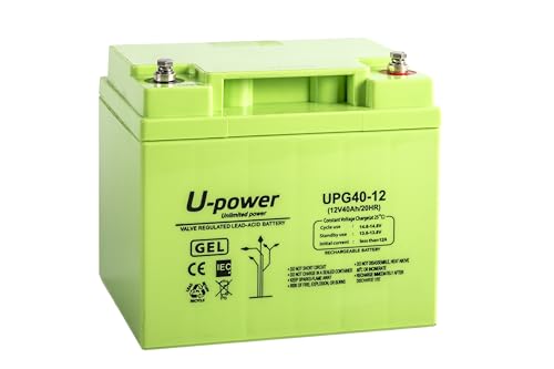 Master U-Power Bateria Plomo Gel 40Ah 12V