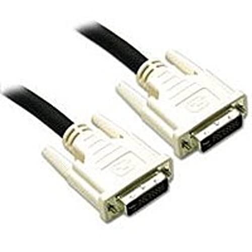 Cable DVI-I Dual Link C2G de 3m negro con conectores macho para transmisión de vídeo analógico y digital