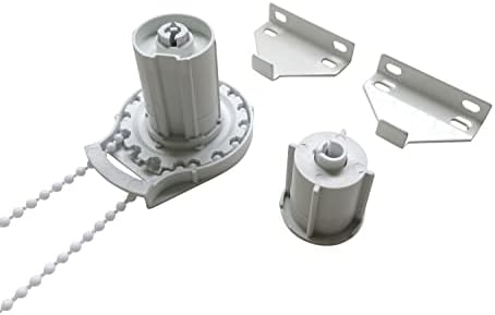 Luanxu Universal Roller Shade Clutch for 1 1/2" (38mm) Tube with Metal Bracket & Bead Chain, Roller Blind Replacement Spare Repair Parts, Metal Core, Long Service Life, Heavy Duty, Max Load 8KG