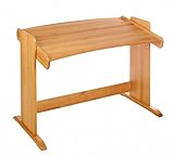 ERGONOMISCH: Unser Julia Kinderschreibtisch ist von 54 - 73 cm höhenverstellbar und begleitet Schulkinder von der Vorschule bis zum Schulabschluss. Die Schreibtischplatte ist leicht geschwungen und schafft damit eine übersichtliche Arbeitsfläche, die in der Neigung bis 35 Grad verstellbar ist und sorgt so für eine gesunde Lernumgebung.