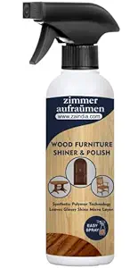 Zimmer Aufraumen WOOD POLISH 450 ml FOR FURNITURE. WOOD SHINER, FURNITURE POLISH & WOOD MAINTAINER SPRAY