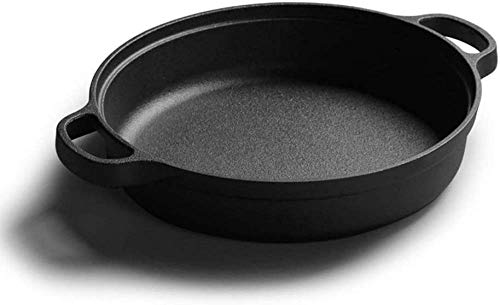 Sartén Sin Recubrimiento, Hierro Fundido Espesado, Antiadherente, Cocina De Inducción Universal, Filete De Panqueque De Huevo Frito Para Regalo De Cocina-28cm