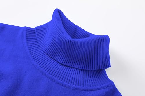 Image of SANGTREE Women's Turtleneck Sweaters Long Sleeve Pullover Tops | Breathable Lightweight Fabric| Fall Winter Fashion Outfits| Perfect for Daily,Office,Vacations,Holiday,Family Gatherings Etc.
