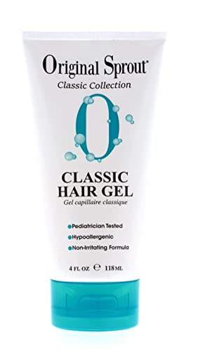 Original Sprout Natural Hair Gel, 4 ounces. (Set of 2)