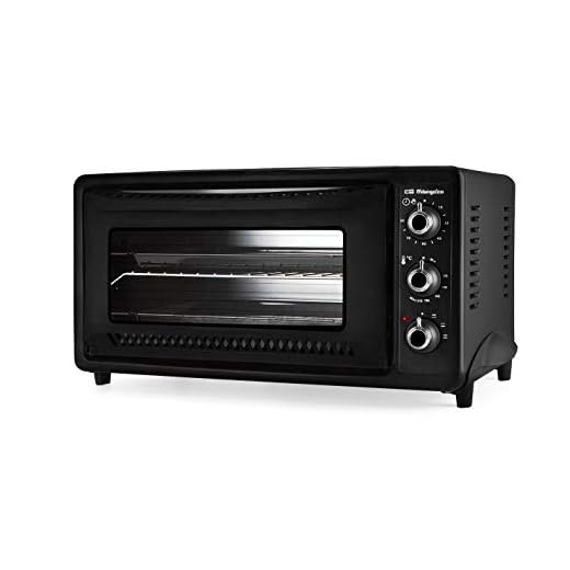 Orbegozo HO 392 A - Horno de sobremesa, 39 L, calor superior e inferior, temporizador, regulador de temperatura, luz interior, 1450 W
