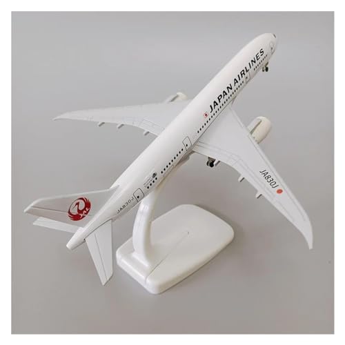 Fighter jet y avión Boeing 787 Air Japan miniatura coleccionable de 20 cm 6