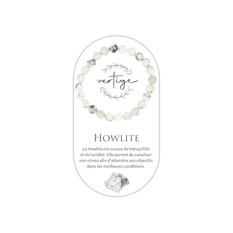Bracelet Howlite Vertige Cover