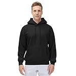 THE GYM PEOPLE Men's Fleece Pullover Hoodie Loose Fit Ultra Soft Hooded Sweatshirt With Pockets - Image 2