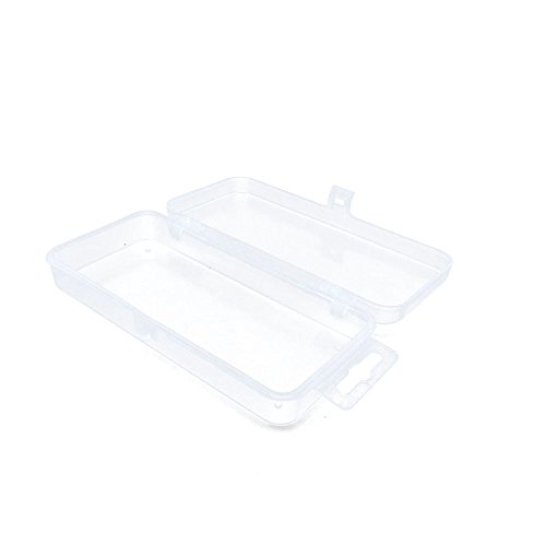 10 pcs Clear Beads Tackle Box Storage Tool Scrapbooking Stamping Fly Boxes Organizers Fishing Lures Small Parts Case Containers BX006