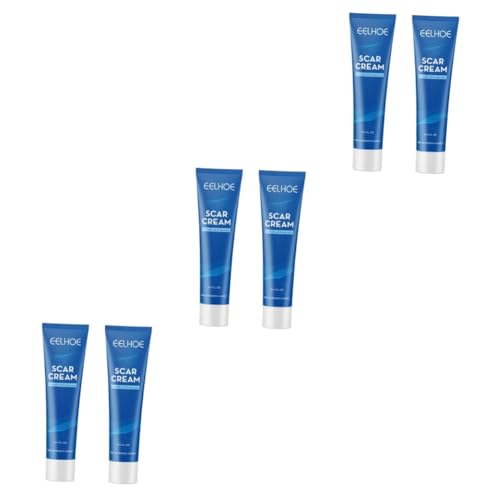 CALLARON 3 Series Crema Reparadora De Corrección Piel Primero Ayuda Crema De Estrías Crema Para Eliminar Cicatrices Crema Antiarrugas Abdomen Crema De Belleza El Plastico Blue 2 Piezas X 3