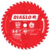 Diablo D0840X 8-1/4" x 40 Tooth Circular Saw Blade 4-Pack