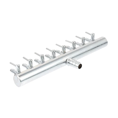 LIOOBO シー可能なエアフローアダプター ウェイ岐器 魚タンク用アクセサリー 空気ポンプ岐器 八孔対応エアーチューブ接続可 水族館用ジョイント 検討アダプタ
