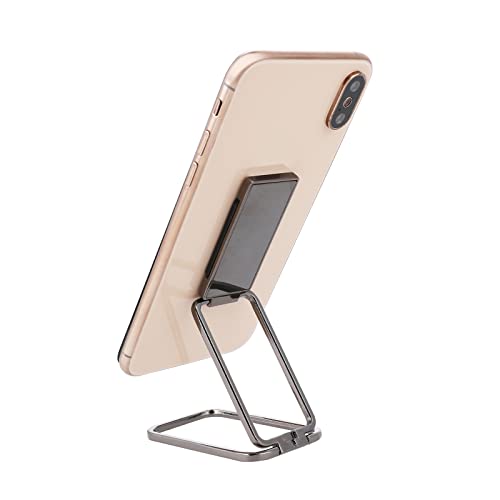 Cobee Soporte para Anillo de teléfono móvil, para Dedo, rotación de 360° Plegable de Metal Ultrafino Ajustable para Soporte magnético para Coche, Compatible con tabletas de teléfono Color Negro