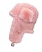 Zavelio Trapper Trooper Leather Aviator Genuine Shearling Sheepskin Hat