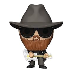 Funko Pop! Rocks: ZZ Top-Billy Gibbons – Figurine en Vinyle à Collectionner – Idée de Cadeau – Produits Officiels – Jouets pour Les Enfants et Adultes – Music Fans - Les Beatles, Paul McCartney, John Lennon, RIngo Starr, George Harrison