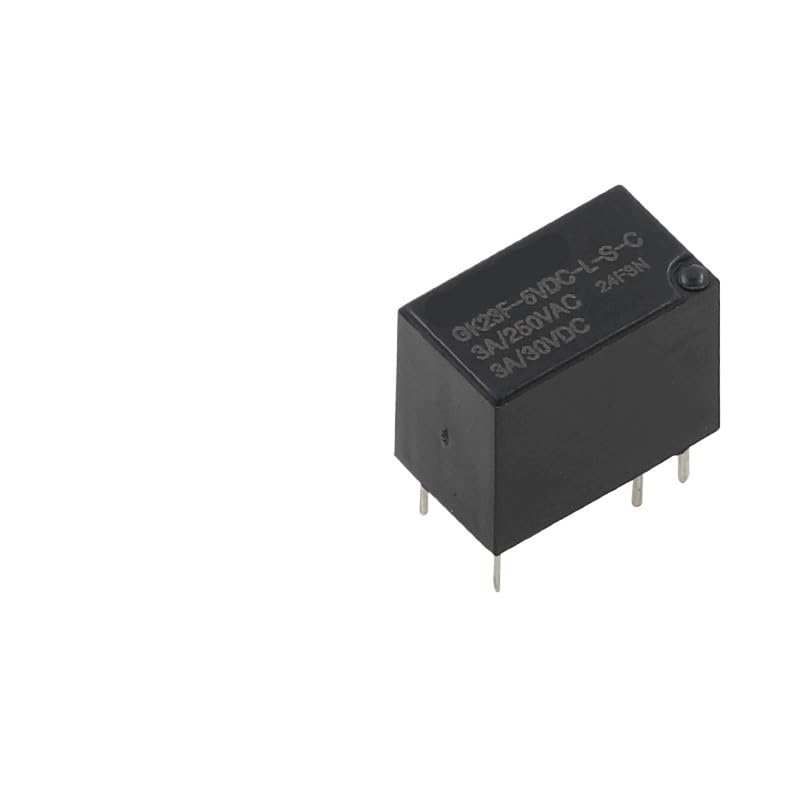 Relé GK23F-12VDC-LSC de 6 pines y 3A para control electrónico 2