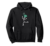 Badminton Stylisches cooles Strichmännchen Pullover Hoodie