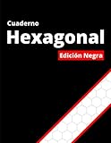  Cuaderno Hexagonal: Cuaderno de química orgánica, papel hexagonal, cuaderno de bioquímica, para estudiantes o profesores - Edición Negra