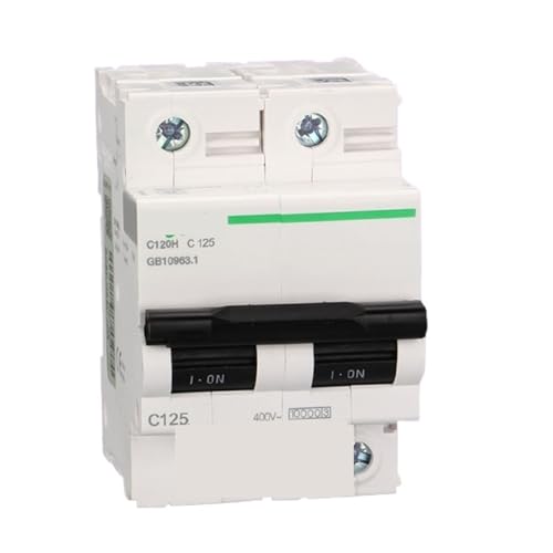 Disjoncteur miniature C120H 2P C 125A A9N19825 interrupteur tableau électrique