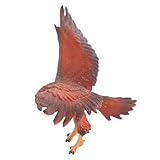 aguila real caracteristicas principales De plástico: el adorno del de águila está hecho de material plástico, que se puede utilizar a largo plazo, de águila de plástico