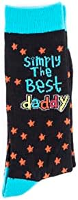 SHATCHI Women's Novelty Simply the Best Auntie Socks (pack of 1)