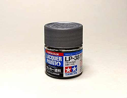 RCECHOTamiya Model Color Lacquer Paint LP-38 Flat Aluminum 10ml 82138