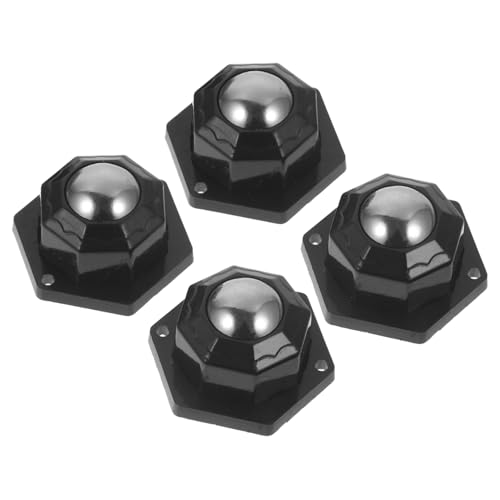 WEKAMOS 粘着式ミニ家具キャスター 転ボールベアリング 軽量コンパクト収納箱用 小型移動車輪 貼るだけ簡単設置 家具 収納 鉢植え対応