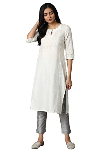 Image of W for Woman Women's Viscose Regular Kurta