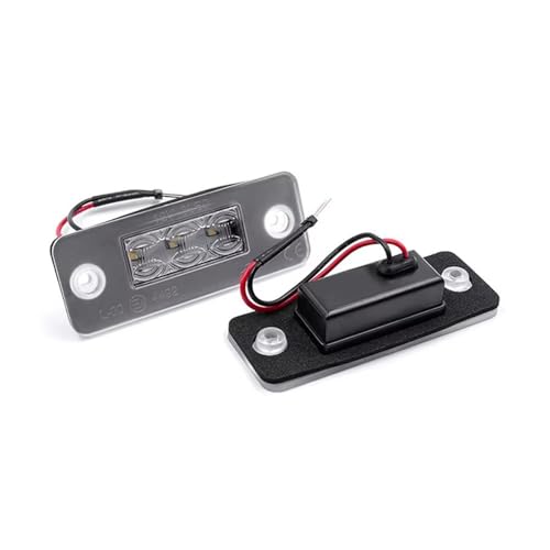 Lámpara matrícula LED 12V evita fallos de iluminación en modelos de 2004 a 2008