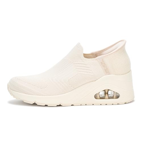 Image of Skechers Women's Uno Wedge - Kickin' Knit Hands Free Slip-ins