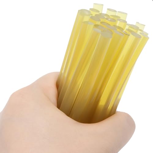Pacote com 30 bastões de cola quente tamanho mini, bastões de pistola de cola quente, comprimento 10