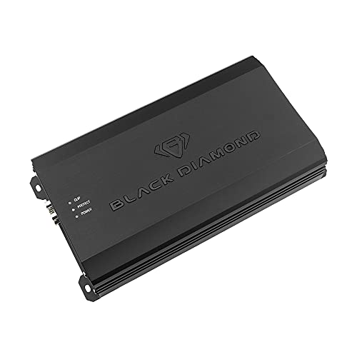 Image of Black Diamond DIA-P1000X1D Car Audio Amplifier Class D 1-Channel Monoblock Amp 1000 Watts RMS, Remote Level Control Included (Renewed)