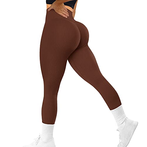 Pantalones de yoga MOHUACHI anti transparencias que evitan rozaduras en el gimnasio