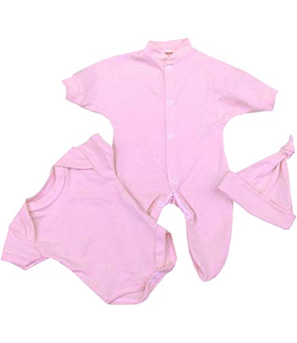 BabyPrem Baby Frühchen Kleine Frühgeborene Kleidung 3-teiliges...