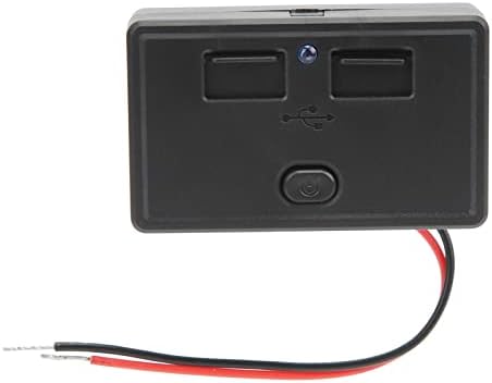 Brrnoo USB Car Socket 4 8A Power Outlet for RVs Boats ATVs Safe Charging for 12 24V Vehicles - 2