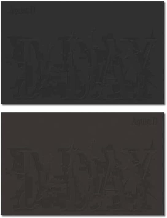 Agust D (BTS) D-DAY album (VERSION 01)