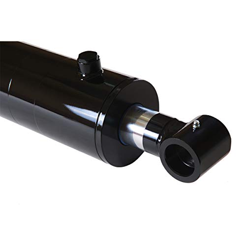 Image of Magister Hydraulic Cylinder 4 inch Bore x 48 inch Stroke, Welded Hydraulic Ram with Cross Tube Ends, Double Acting Hydraulic Piston 3500 PSI (WCT 4x48)