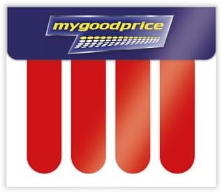 Adhésives réfléchissantes Blanc Signalisation Casque 13x|5cm | Bands Signalisation Sécurité Cyclistes Night Run