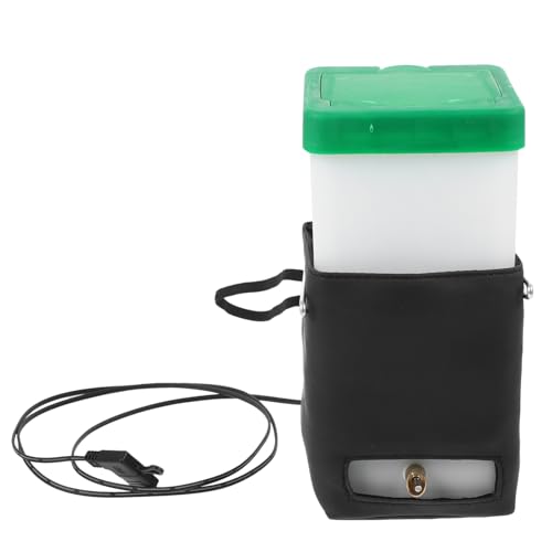 GALPADA Heated Rabbit Water Bottle Automatic Water Dispenser for Pets for Rabbits and Hamsters Easy to Clean Safe Material USB Powered No Water Leakage