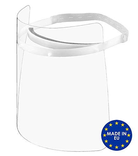 Preisvergleich Produktbild ACE Gesichtsschutzschild - Spuckschutz-Schild - gegen Flüssigkeiten & Spritzer