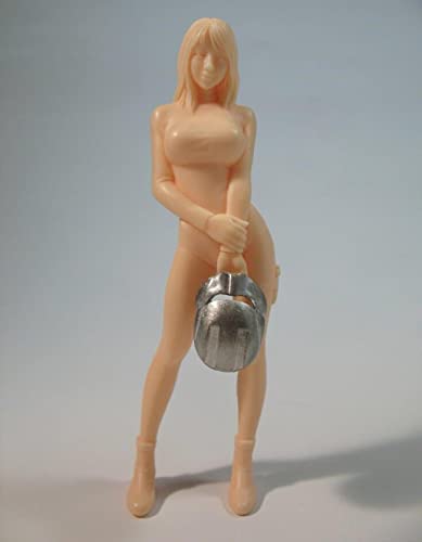Kit modelo resina 1/20 figura femenina no pintada miniatura 4
