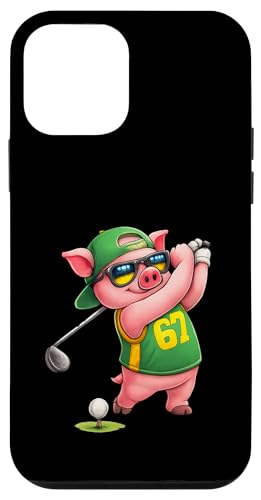 Funny Pig Golf 67 Gen Slang Sports Men Boys Kids