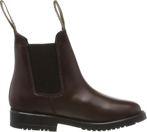Image of Rhinegold Childrens Classic Leather Jodhpur Boots