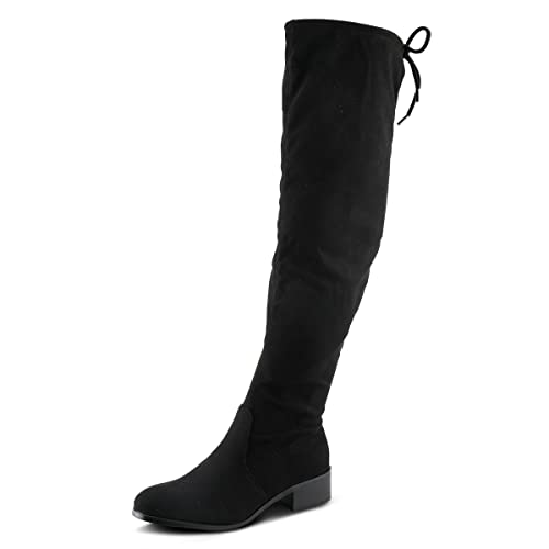 Patrizia Women's Rothchild Knee Boot Black Eu 37 / Us 6.5-7 #TOP8