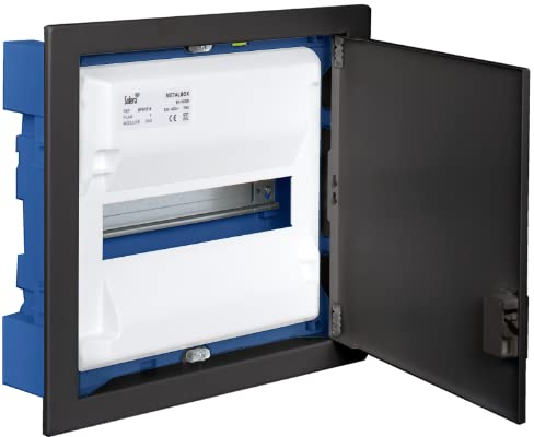 Cadre électrique encastré robuste en métal pour cloison de plâtre