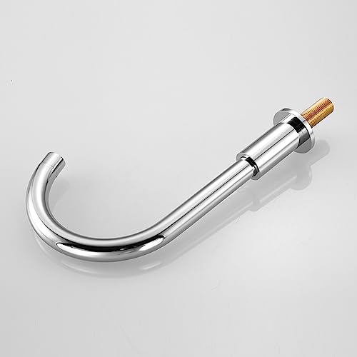 Mitigeur de bain-douche chrome 5 trous avec douche à main intégrée
